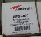 Andrew L5PDF-RPC Din Female Positive Stop Connector For LDF5-50A Only. Fixed Price $20.00.