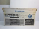 Vtg Pioneer CK-W300 Bk Stereo Cassette Radio Portable System Boombox W/ Nice. Fixed Price $299.99.
