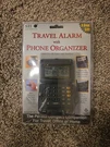 Seiko Instruments DF-4011 Sii Travel Alarm Clock W/ Phone Organizer Brand New. Fixed Price $9.18.