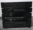Vtg Stereo Kenwood KA-76 Amplifier, KX-56CW, GE-46 Equalizer, KT-56 Tuner. Fixed Price $399.99.
