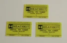 Heathkit AJ-1510 Programming Cards. Fixed Price $10.00.