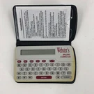 Franklin Webster's Spelling Corrector NCS-100 Vintage 1997 User Manual Case HG11. Fixed Price $13.37.