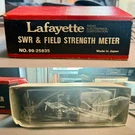 Lafayette Vintage Swr Field Strength Meter No. 99-25835 Made Japan Nos. Fixed Price $20.00.