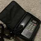 4F Vintage Uniden Cp 1700 Mobile Cellular Bag Phone W/ Case. Fixed Price $42.34.