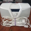 Kicker Digital Stereo System With Alarm For Ipod - Model IK150 (white). Fixed Price $40.00.