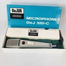 Dejur Grundig Microphone 520C Germany Vintage Original Box As-is. Fixed Price $19.99.