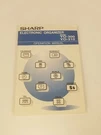 Sharp Electronic Organizer Operation Manual For Models YO-300 YO-310 Only. Fixed Price $7.15.