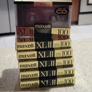 Maxell Xlii 100 Lot Of 6 Blank Cassette Tapes Type High Bias Sealed Japan. Fixed Price $90.99.