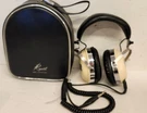 Vintage Rystl ELECTRO-3000 Stereo Headphones W/ Case Rare Look Japan. Fixed Price $149.99.