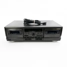 Technics RS-TR373 Dual Stereo Cassette Deck Playback Record Works Tested Read. Fixed Price $80.96.