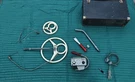 Vintage Garrett Electronics The Hunter Metal Detector W/ Case As-is Un-tssted. Fixed Price $99.50.