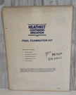 Heathkit Continuing Education Final Examination EE-3101 Pk-test 1975. Fixed Price $27.00.