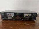 Vintage Sony TC-W7R Dolby Dual Cassette Deck Works For Parts See Video. Fixed Price $97.50.