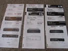 Kenwood Lot Of 15 Equalizer Service Repair Manuals GE47 48 57 291 292 700 Etc. Fixed Price $34.98.