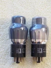 Gm Matched Pair Rca 6F6G Glass Bottle Vacuum Tubes Dated Smoked. Fixed Price $52.50.