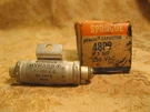 Vintage Sprague Capacitor 48P9 .1 - 250 20 Amps Hypass Nos Nib. Fixed Price $8.49.