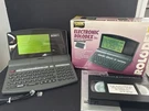 Rolodex EL-128K Electronic Organizer W/ Box Manual Vhs Powers Read. Fixed Price $28.00.