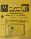 Nos Motorola Hep S0019 Silicon Npn Transistor. Fixed Price $6.99.