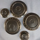 1920S Three Bakelite Splitdorf 4" Knobs & Two 2.25" Early Battery Sets. Fixed Price $24.95.