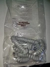 Bell Systems Western Electric Gray 12' Long Spring Cord H4DU 61. Fixed Price $12.00.