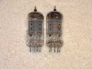 2 X 6EU7 Rca Tubes*tested Good*short Grey Plates -O*#15. Fixed Price $43.99.
