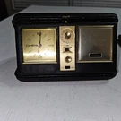 Vintage Aimor Travel Alarm Clock Radio TCR-68FM Genuine Leather Case Excellent. Fixed Price $42.50.