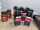 Vtg Perma Brand Ink Divisions American Marking System 10 Bottles Stamps Unused. Fixed Price $35.00.