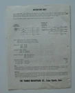 The Turner Microphone Co Model 350X 350C 350R Spec Sheet - English. Fixed Price $8.67.
