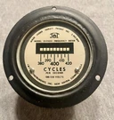 Waterproof Marine Jbt Frequency Meter Model 33-FHXX Gauge 380-420 Cps 100-130V. Fixed Price $15.00.