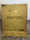 Rarer 1961 Heathkit Oscilloscope Model IO-21 Assembly Manual. Fixed Price $50.00.
