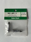 Vintage Radio Shack Neon Lamps (2) 272-703A Tandy Archer New Nos. Fixed Price $10.99.