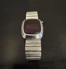 Vintage 1970S Commodore Time Master Red Led Display Watch France Sa Clasp. Fixed Price $108.45.