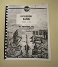 Rca Model 54-45 Oscilloscope Professional Bound Reproduction Manual. Fixed Price $10.95.