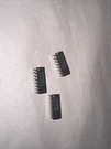 3PC CD4050BEX Rca H 619 CDIP-16 Old Stock Estate Find. Fixed Price $11.96.