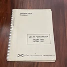 Pacific Measurements (pm) 1036 & 1037 Log Rf Power Meter Instruction Manual. Fixed Price $13.35.