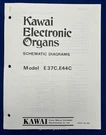 Original Kawai Electronic Organ Schematic Diagrams Manual / E37C E44C. Fixed Price $19.95.