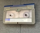 Vintage Sony Tape Cleaner, 19MM, Model DCM-75CL, Large Vhs-style, Size 10" X 6". Fixed Price $95.00.