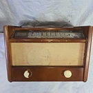 1947 Stewart Warner 51T126 Am Broadcast Tube Radio Wood Cabinet Restorative. Fixed Price $59.94.