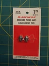 Archer Miniature Phone Jacks Closed Circuit 274-253 Radio Shack Tandy Nos. Fixed Price $5.00.