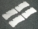 Titanium Brake Pad Shim Heat Shield Set For Ferrari 612 Scaglietti 05-09; Cer Fr. Fixed Price $199.99.