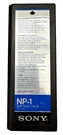 Sony NP-1 Battery Pack 12V 1.5AH Made In Japan Untested. Fixed Price $24.26.