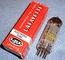 Nos Lafayette 12BH7A Vacuum Tube - Vintage Audio Twin Triode Made The Usa. Fixed Price $35.00.