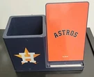 Houston Astros Wireless Charging Pen Holder. Fixed Price $9.99.