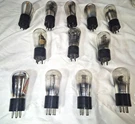 Lot 12 Vintage Vacuum Tubes Untested Cunningham Rca & Sylvania Philco Raytheon. Fixed Price $82.00.