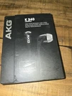 Akg In-canal High Performance Headphone -black -with Volume Control. Fixed Price $64.99.