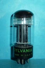 Sylvania 5V4GA Rectifier Tube Black Plates Getter Tested. Fixed Price $10.95.