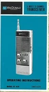 Operating Instructions Macdonald Instruments CE-430 Radio Transceiver (ST302). Fixed Price $7.55.