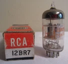 Rca 12BR7 Radiotron Electronic Tube In Box Nos. Fixed Price $6.27.