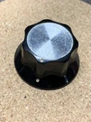 Bakelite Kurz Kasch S-648 Knob W/ Spun Aluminum Top Oem Radio Amp Guitar Ham. Fixed Price $7.50.