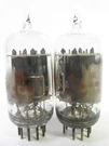 Matched 1964 5-STAR 6211A 6211-A Tubes Clear-top, Side Getters. Fixed Price $28.95.